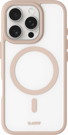 Laut Huex Protect Case with MagSafe for iPhone 16 Pro Max - Transparent Beigeeng