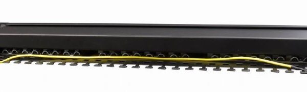 GEMBIRD Patch Panel  Cat.6 24 port shielded patch panel, 19 1U