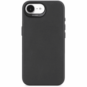 Decoded Leather Backcover case with MagSafe for iPhone 16e - blackeng