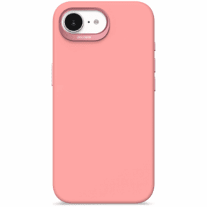 Decoded Silicone Backcover with MagSafe for iPhone 16e - Pinkeng