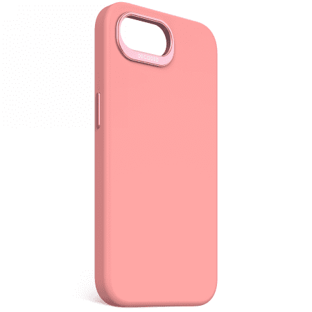 Decoded Silicone Backcover with MagSafe for iPhone 16e - Pinkeng