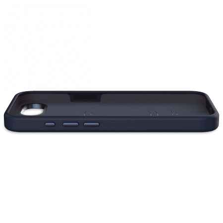 Decoded Silicone Backcover case with MagSafe for iPhone 16e - navy blueeng