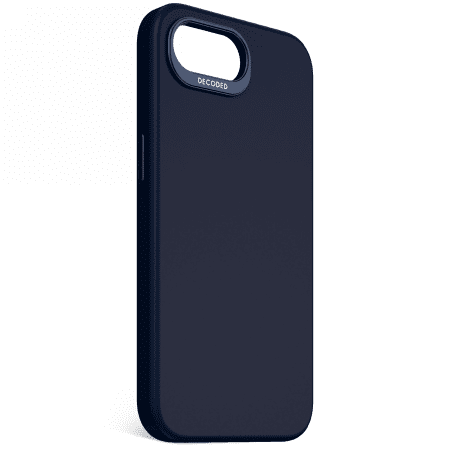 Decoded Silicone Backcover case with MagSafe for iPhone 16e - navy blueeng