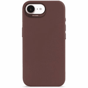 Decoded Silicone Backcover case with MagSafe for iPhone 16e - browneng