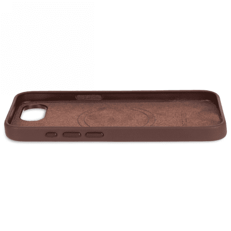 Decoded Silicone Backcover case with MagSafe for iPhone 16e - browneng