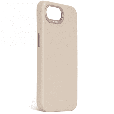 Decoded Silicone Backcover case with MagSafe for iPhone 16e - beigeeng