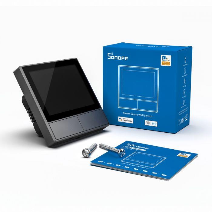 19316 SONOFF ΠΑΝΕΛ ΕΛΕΓΧΟΥ ΣΕΝΑΡΙΩΝ NSPANEL ΜΕ ΟΘΟΝΗ ΑΦΗΣ ΚΑΙ 2 ΔΙΑΚΟΠΤΕΣ, WIFI