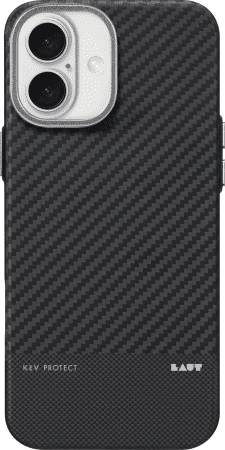 LAUT Kev Protect case for iPhone 16 - blackeng