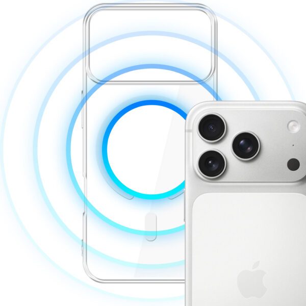 197880_4 3mk EverClear MagCase for Apple iPhone 17 Pro - transparenteng