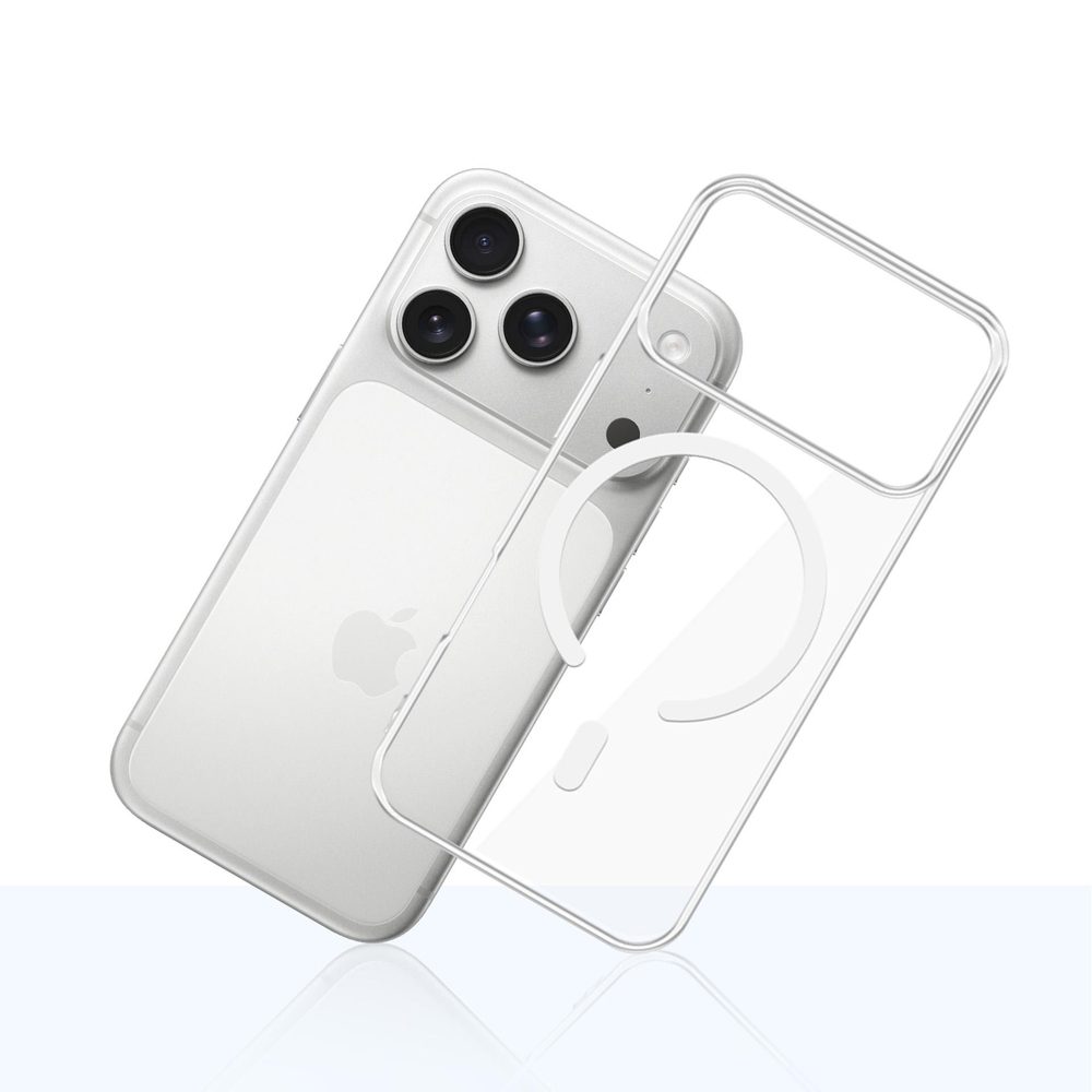 197880_8 3mk EverClear MagCase for Apple iPhone 17 Pro - transparenteng