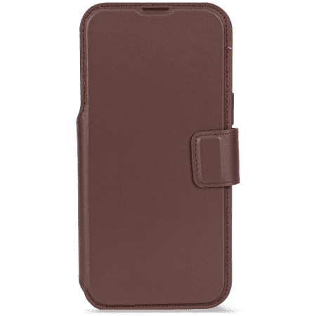 Decoded Leather Detachable Wallet Case with MagSafe for iPhone 17 Pro - Browneng