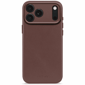 Decoded Leather Backcover case with MagSafe for iPhone 17 Pro Max - browneng