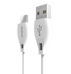 Dudao USB Type C 2.1A 1m white cable (L4T 1m white)eng