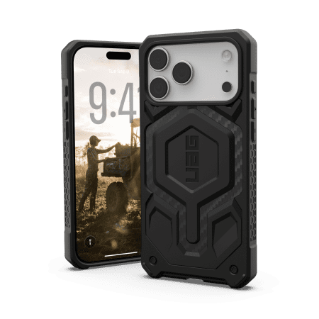UAG Monarch Pro MagSafe Case for iPhone 17 Pro Max - Black and Grayeng