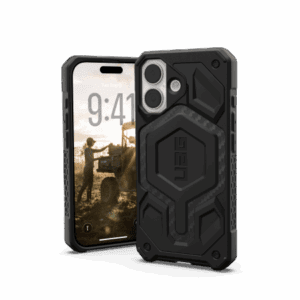 UAG Monarch Pro MagSafe Case for iPhone 17 Pro - Black and Grayeng