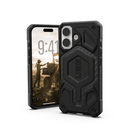 UAG Monarch Pro MagSafe Case for iPhone 17 Pro - Black and Grayeng