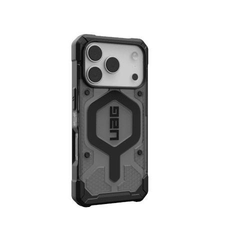 UAG Pathfinder Clear MagSafe Case for iPhone 17 Pro - Gray/Blackeng
