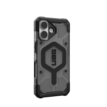 UAG Pathfinder Clear MagSafe Case for iPhone 17 - Black and Grayeng