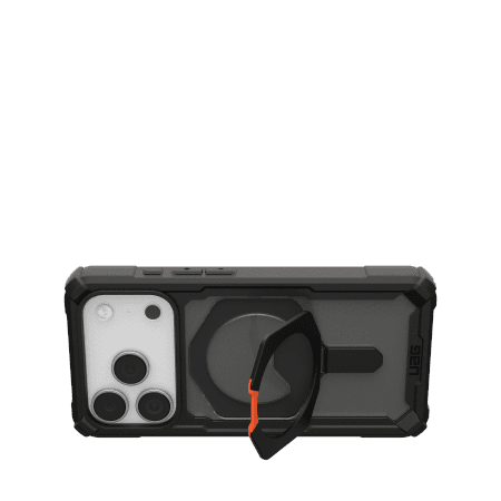 UAG Plasma XTE MagSafe Case for iPhone 17 Pro - Black and Orangeeng