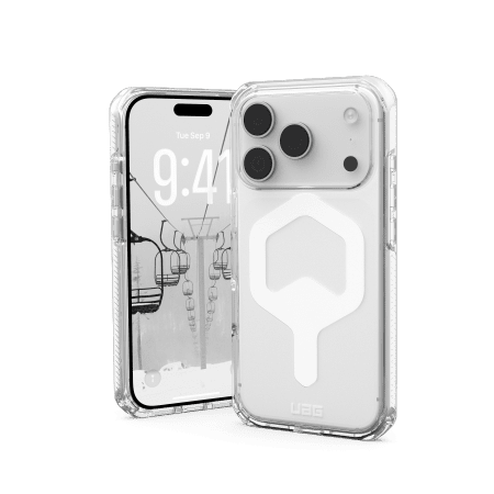 200286_1 UAG Plyo MagSafe Case for iPhone 17 Pro - Clear and Whiteeng