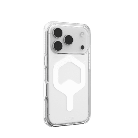 200286_2 UAG Plyo MagSafe Case for iPhone 17 Pro - Clear and Whiteeng