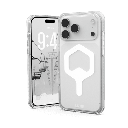 200289_1 UAG Plyo MagSafe Case for iPhone 17 Pro Max - Clear and Whiteeng