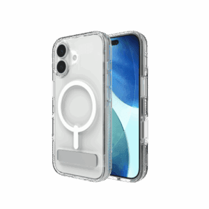 ZAGG Crystal Palace Snap KS MagSafe Case with Stand for iPhone 17 - Cleareng