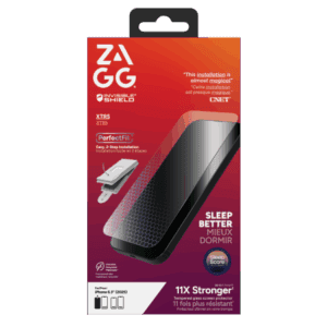 ZAGG Invisibleshield Glass XTR5 screen protector with graphene and blue light filter for iPhone 17eng