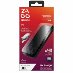 ZAGG Invisibleshield Glass XTR5 Graphene Screen Protector with Blue Light Filter for iPhone Aireng
