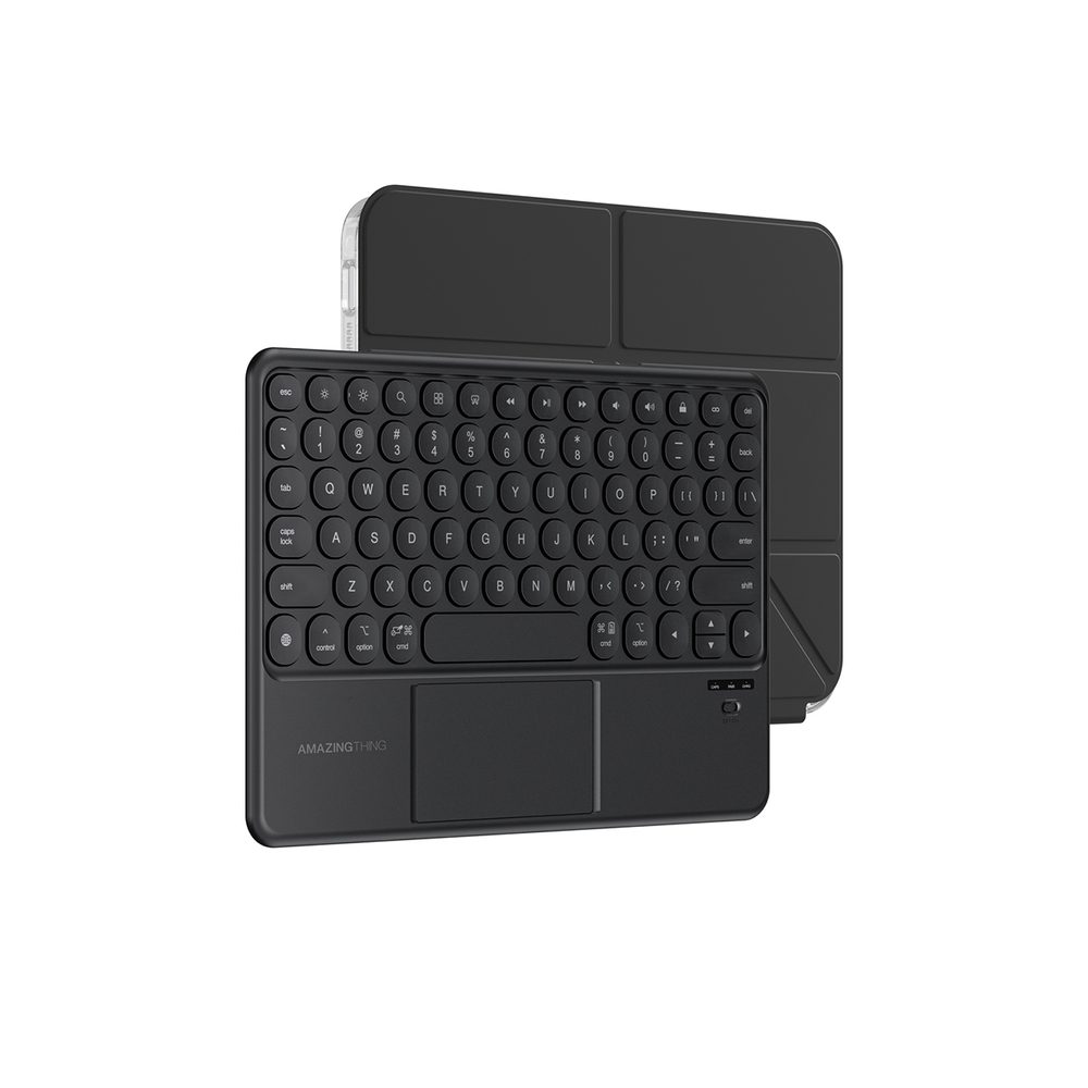 AmazingThing Minimal Case Keylite Combo Keyboard Case for iPad Air M3 11" - Blackeng