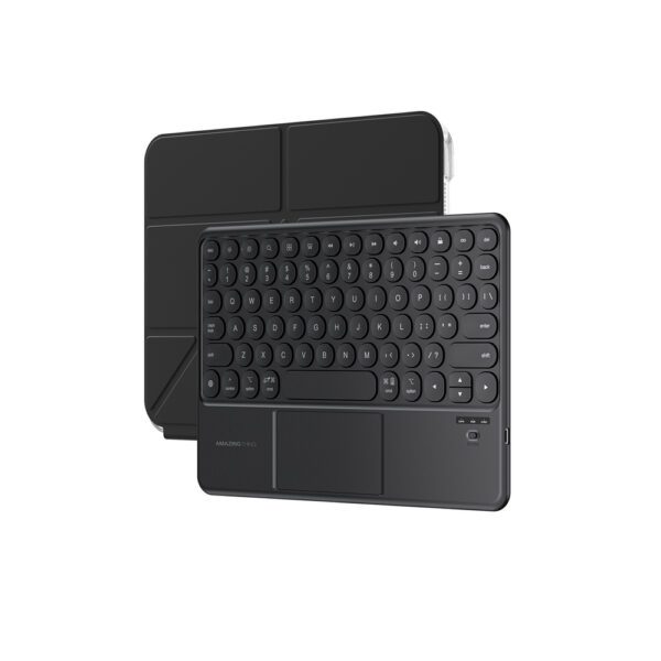 AmazingThing Minimal Case Keylite Combo Keyboard Case for iPad Air M3 13" - Blackeng