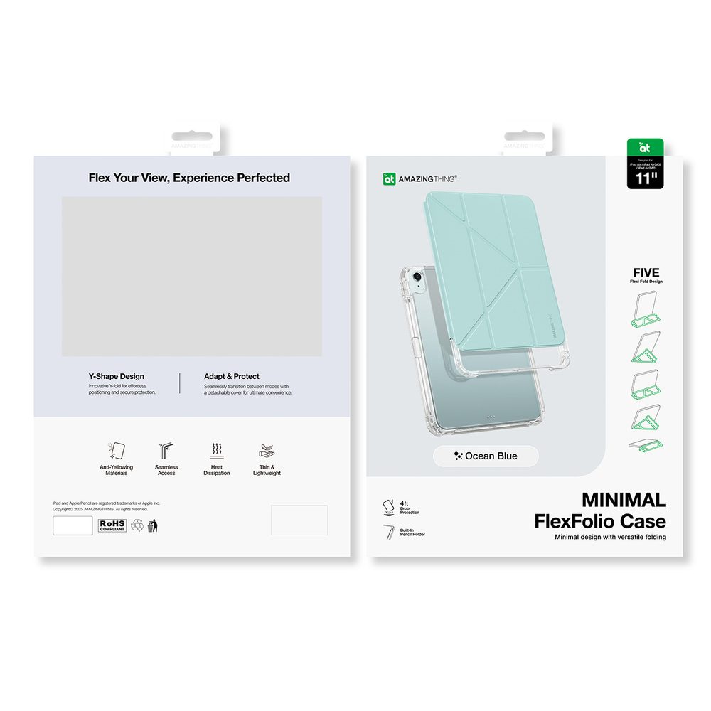 AmazingThing Minimal Case for iPad Air M3 11" - Blueeng