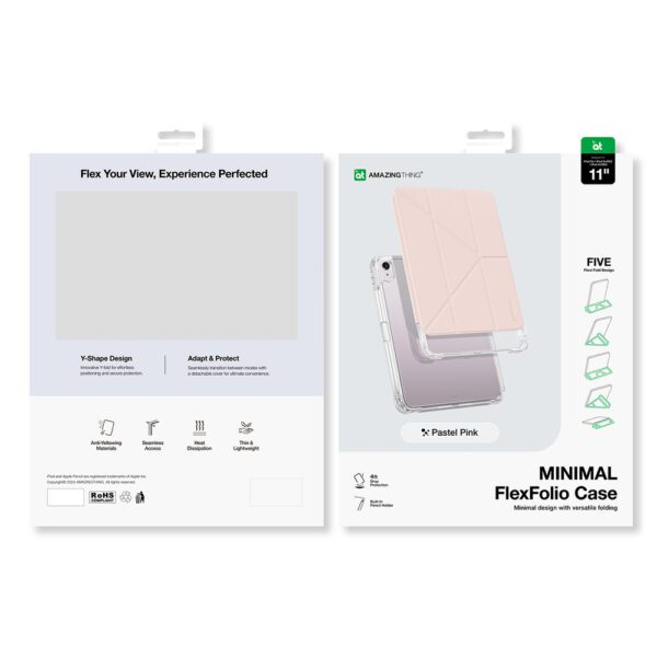 AmazingThing Minimal Case for iPad Air M3 11" - Pinkeng