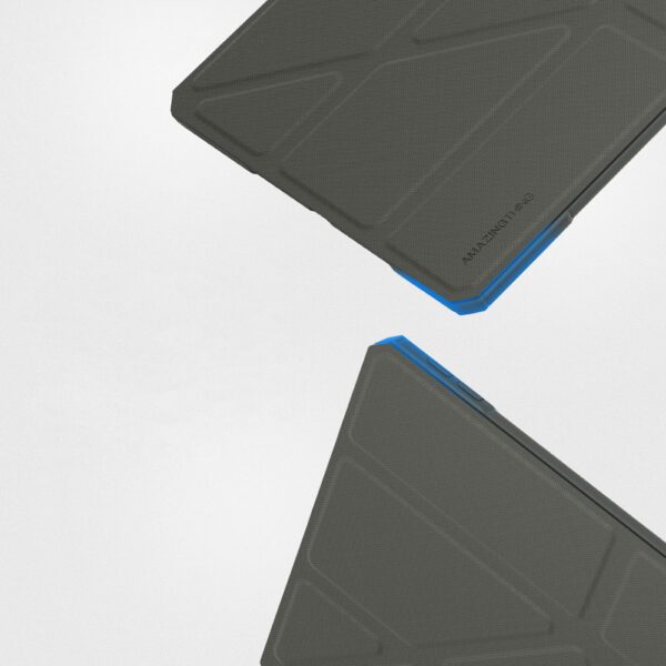 AmazingThing Titan Pro Folio Case for iPad Air M3 11" - Grayeng