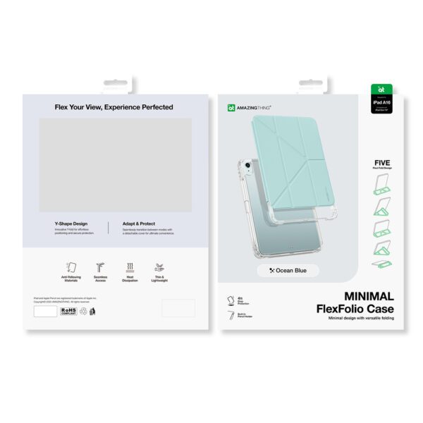 AmazingThing Minimal Case for iPad 11" 2025 - Blueeng