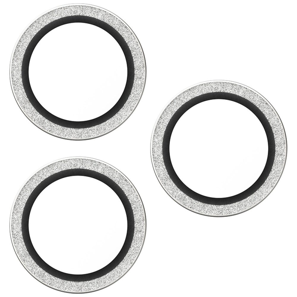 201378_3 Szkło hartowane na obiektyw PanzerGlass Hoops Glitter do iPhone 17 Pro / 17 Pro Max / 16 Pro / 16 Pro Max - srebrnepol