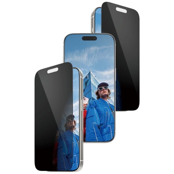 201429_2 Szkło prywatyzujące PanzerGlass Ultra-Wide Fit Fastfit do iPhone 17 Pro Maxpol