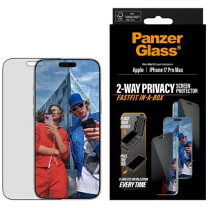Szkło prywatyzujące PanzerGlass Ultra-Wide Fit Fastfit do iPhone 17 Pro Maxpol