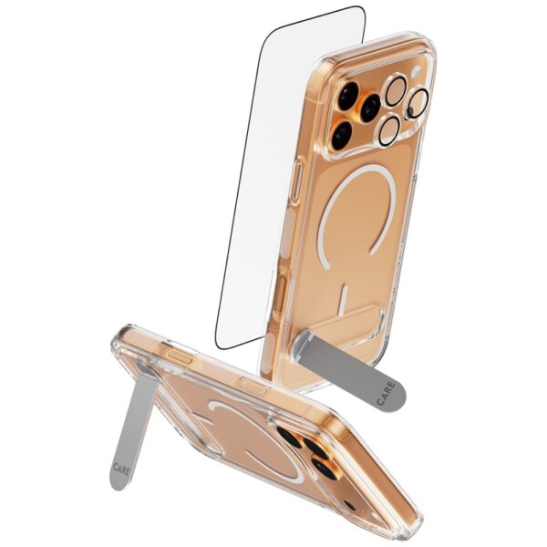 Zestaw ochronny CARE by PanzerGlass Feature Kick 3w1 Etui+Szkło+Lens do iPhone 17 Pro Maxpol