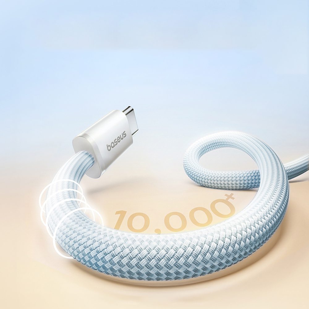 203193_10 Baseus Dynamic 4 Pro 100W USB-C - USB-C Cable 1m - Blueeng