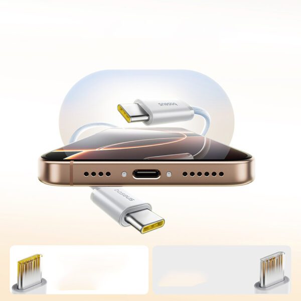 203193_6 Baseus Dynamic 4 Pro 100W USB-C - USB-C Cable 1m - Blueeng