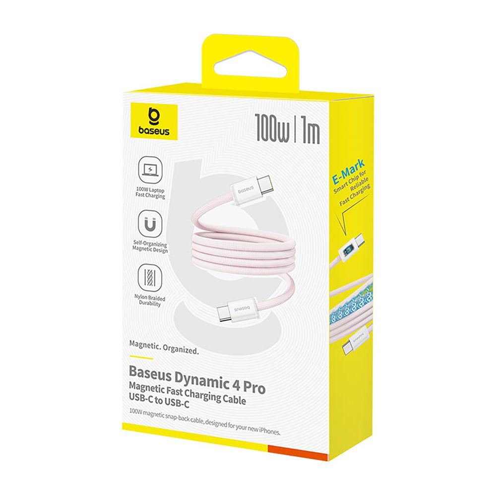 Baseus Dynamic 4 Pro 100W USB-C - USB-C Cable 1m - Pinkeng