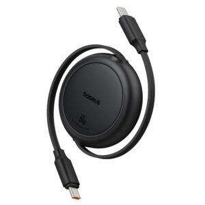 Baseus Free2Pull 60W USB-C Retractable Cable - USB-C 1m - Blackeng