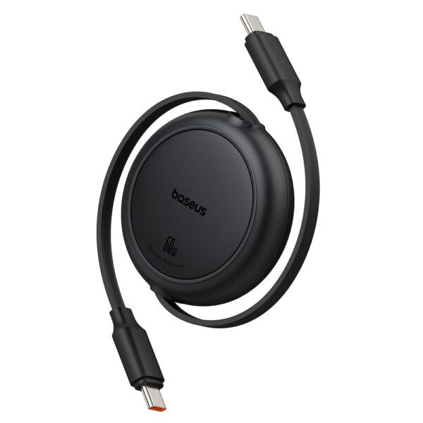 Baseus Free2Pull 60W USB-C Retractable Cable - USB-C 1m - Blackeng
