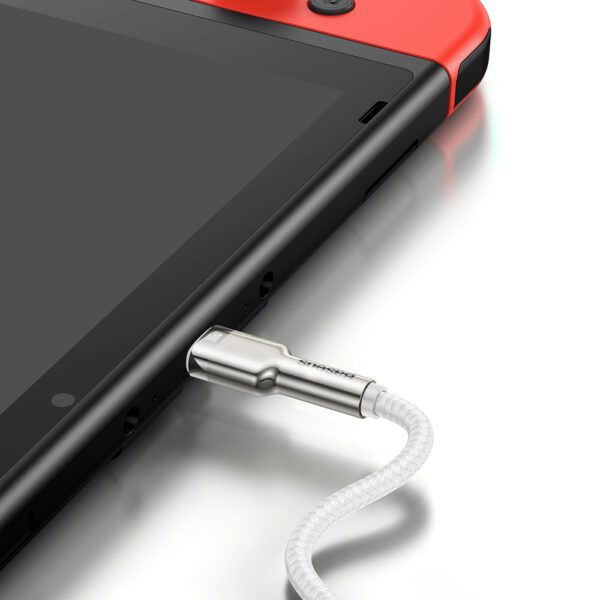 Baseus Cafule Metal 100W USB-C - USB-C Cable 2m - Whiteeng