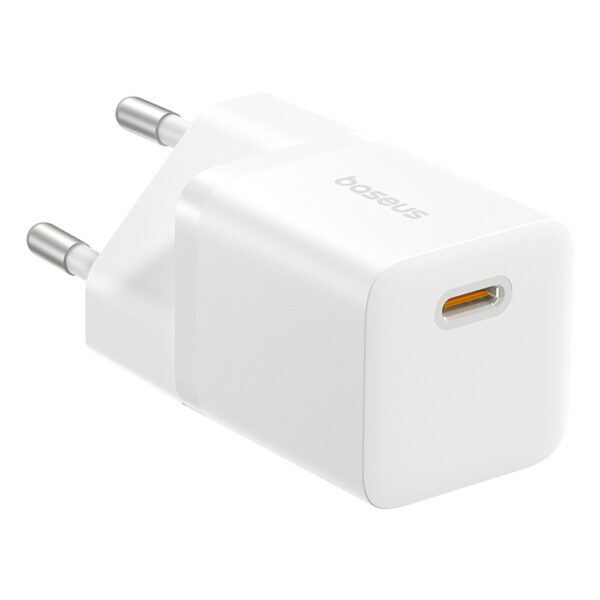 Baseus GaN5 25W USB-C Wall Charger - Whiteeng