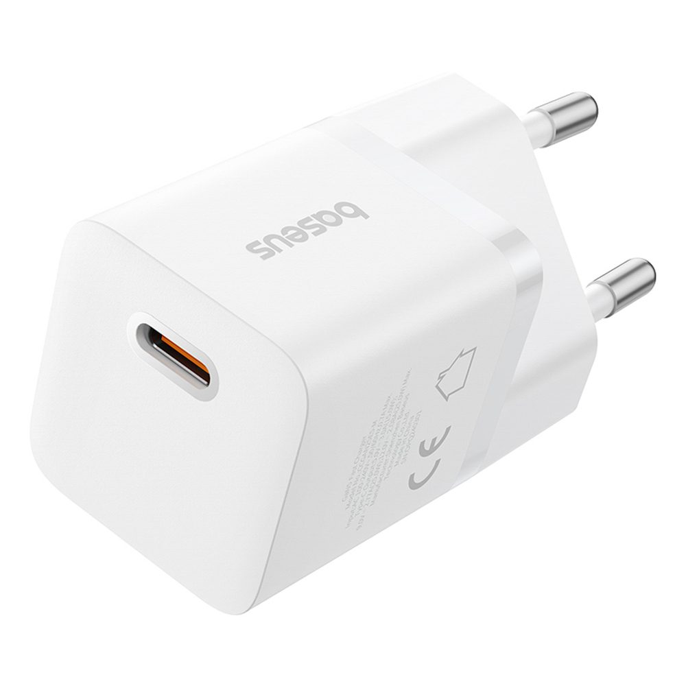 Baseus GaN5 25W USB-C Wall Charger - Whiteeng