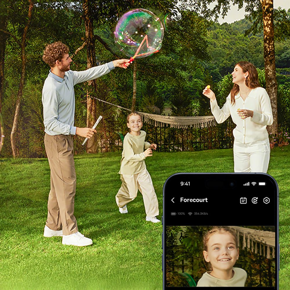 Baseus Security S1 Lite 2K Outdoor Camera - Whiteeng