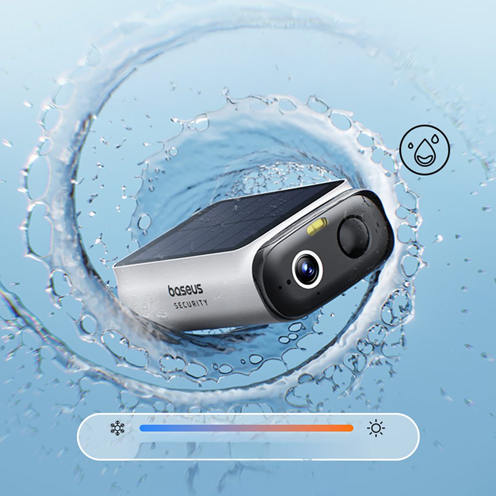 Baseus Security S1 Lite 2K Outdoor Camera - Whiteeng