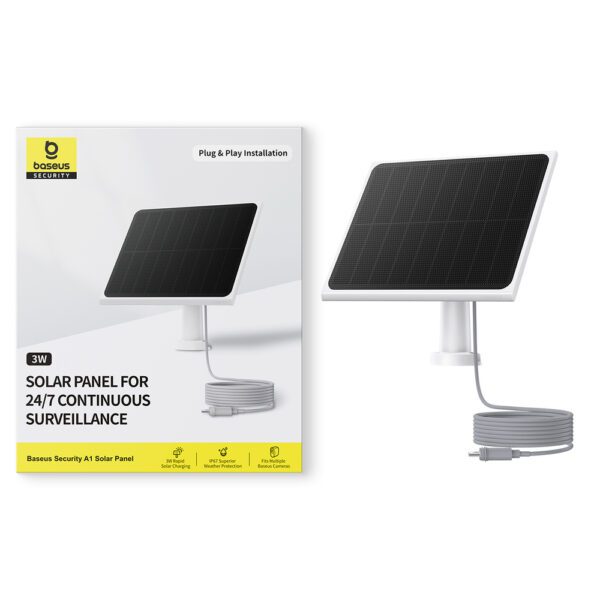 Baseus Security A1 Photovoltaic Panel - Whiteeng